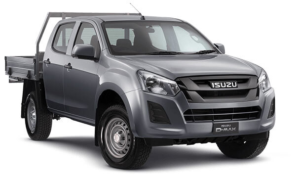 New 2019 Isuzu UTE D-MAX SX Crew Cab Chassis 4x4 #T015298 Blacklocks ...