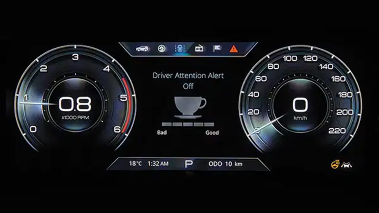 Driver Attention Alert (DAA) Image