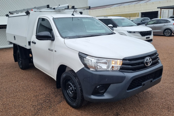 2018 Toyota HiLux TGN121R WorkMate Cab Chassis