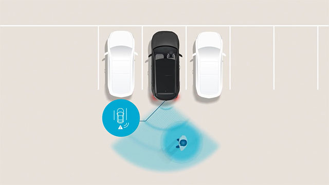 Parking Collision-Avoidance – Rear (PCA-R). Image