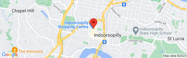 Indooroopilly MG Map