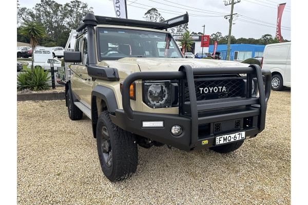 2024 Toyota LandCruiser GDJL79R (Cab Chassis) GXL Double-Cab Cab-Chassis