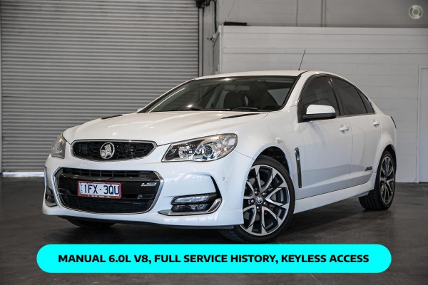 2016 Holden Commodore VF Series II SS Black Sedan