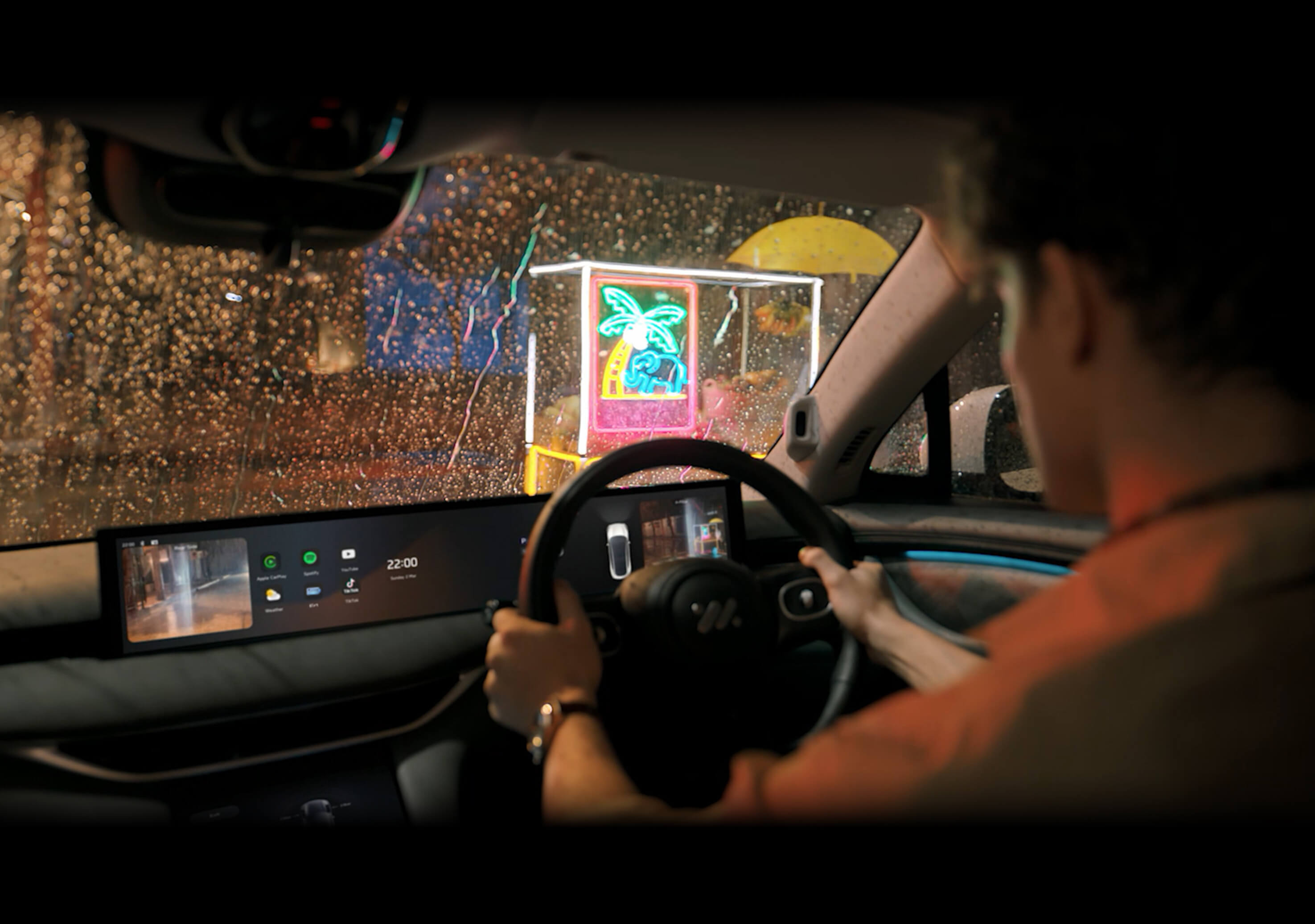 Rainy Night Mode Image