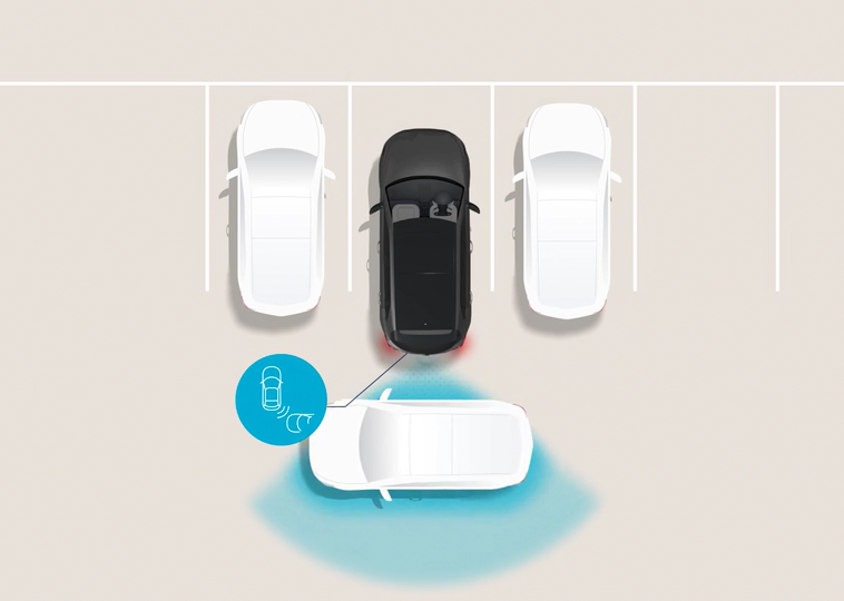Rear Cross-Traffic Collision – Avoidance Assist (RCCA) Image