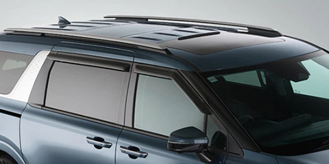 Slimline Weathershield Set - Tinted