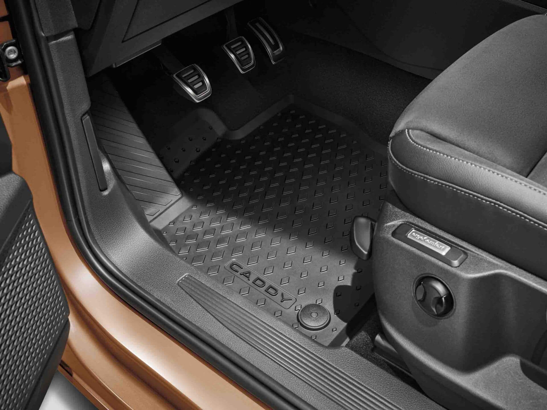 All-weather rubber floor mats