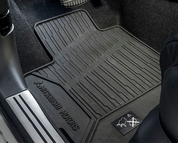  Rubber mat set - front and rear