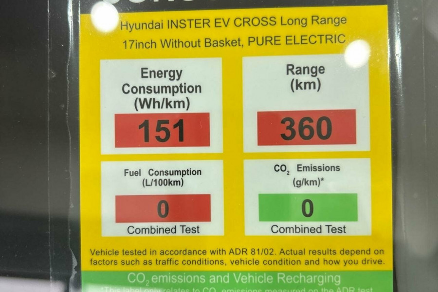 2025 Hyundai Inster  Extended Range SUV Image 12