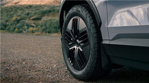 Complete wheels, 18" 5-Spoke Matt Graphite/Matt Black, All-terrain