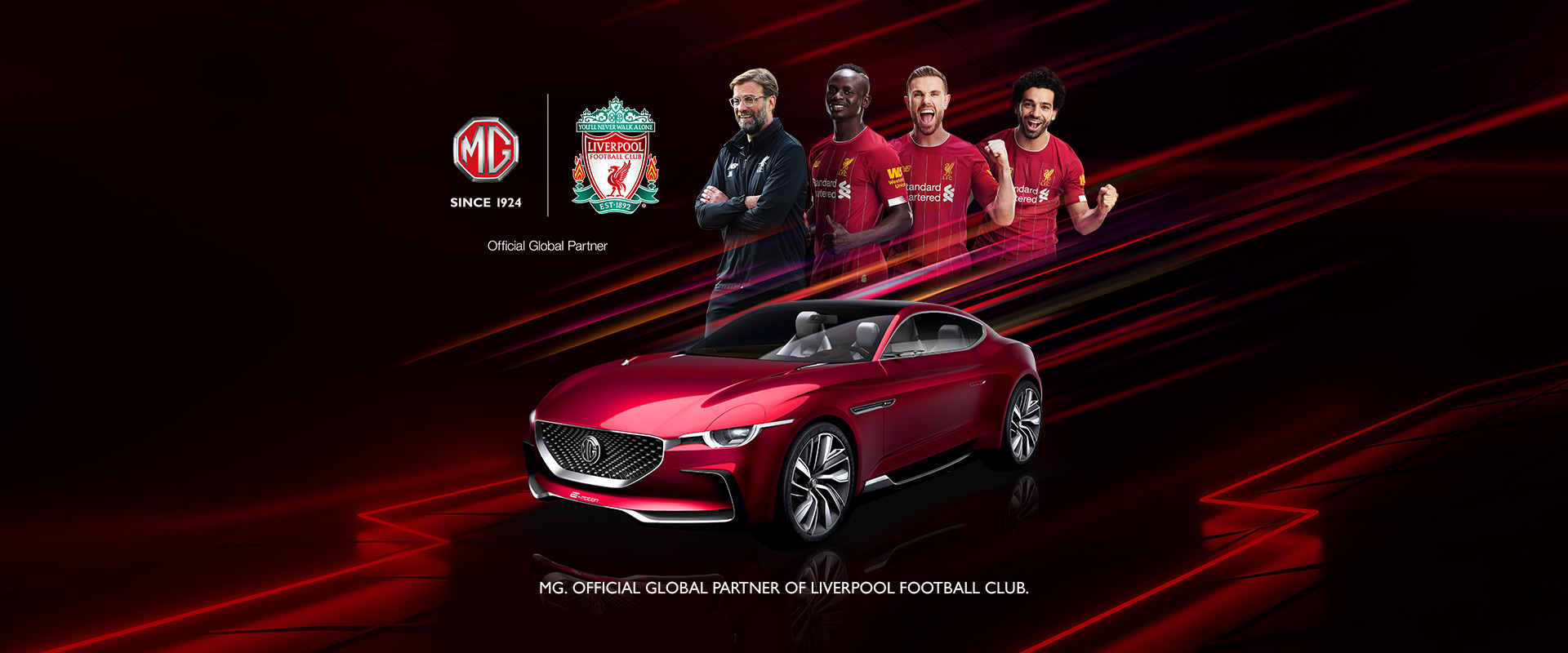 MG announced Official Global Car Partner of Liverpool FC