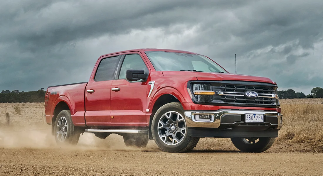 Fresh new face. Same Ford toughness. Image