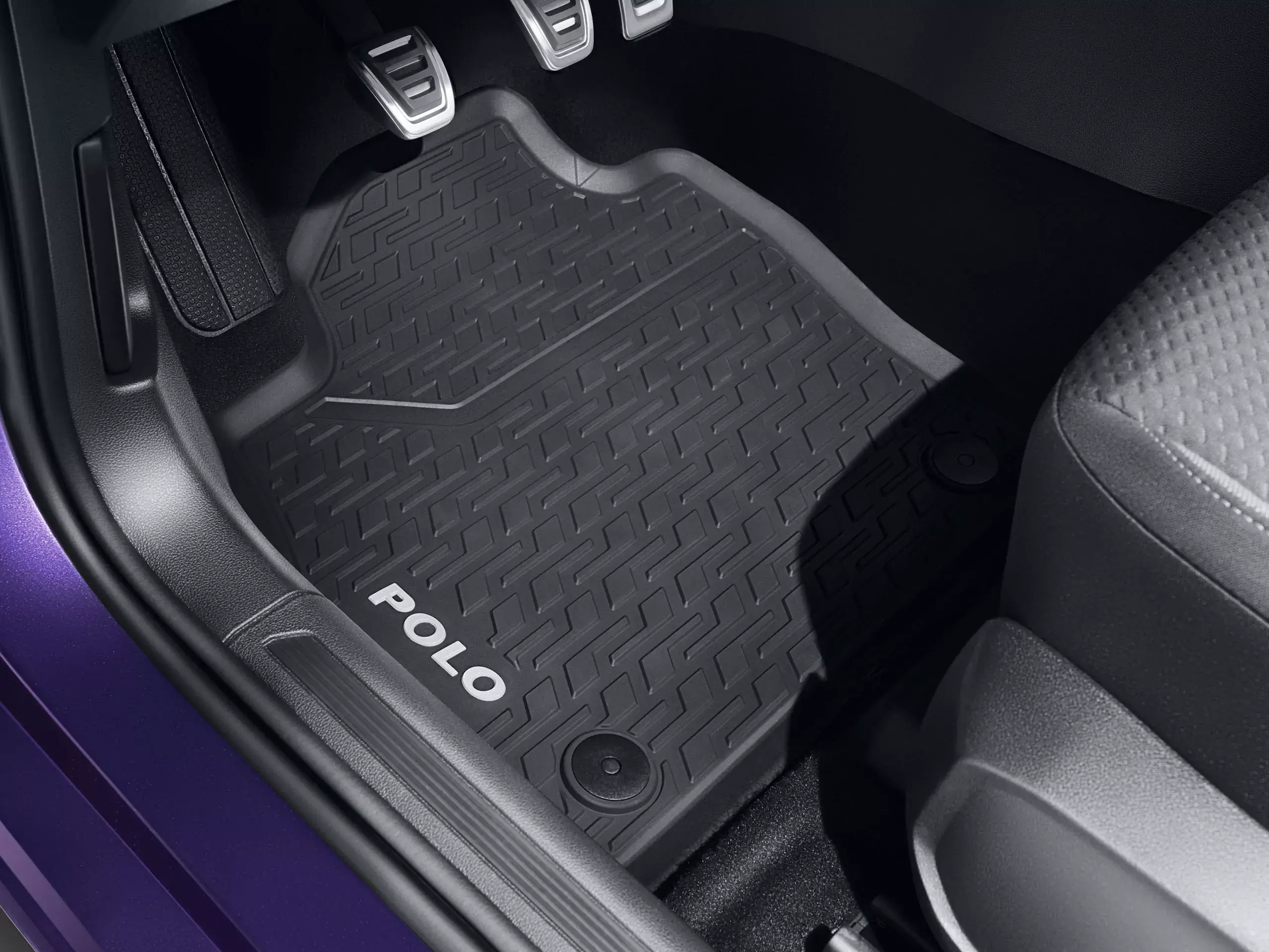 Rubber floor mats