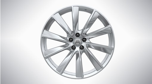 21" 10-Spoke Turbine Polished Alloy Wheel - 800128