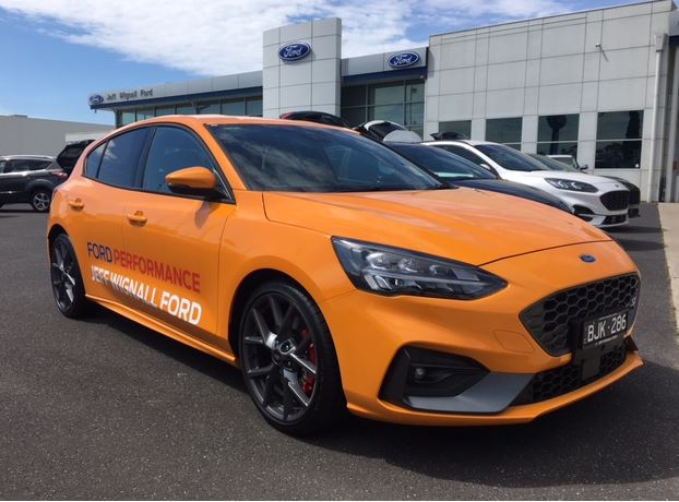 2020 Ford Focus ST SA Semi-Automatic Orange Fury