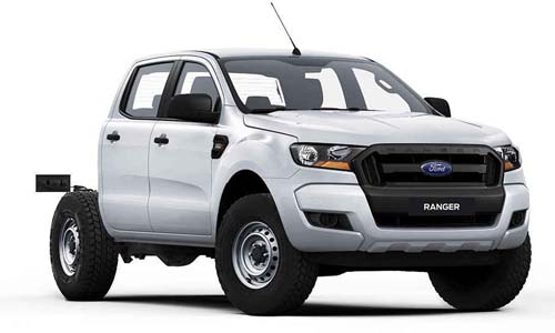 2017 MY18 Ford Ranger PX MkII 4x2 XL Double Cab Chassis 2.2L Hi-Rider Cab chassis