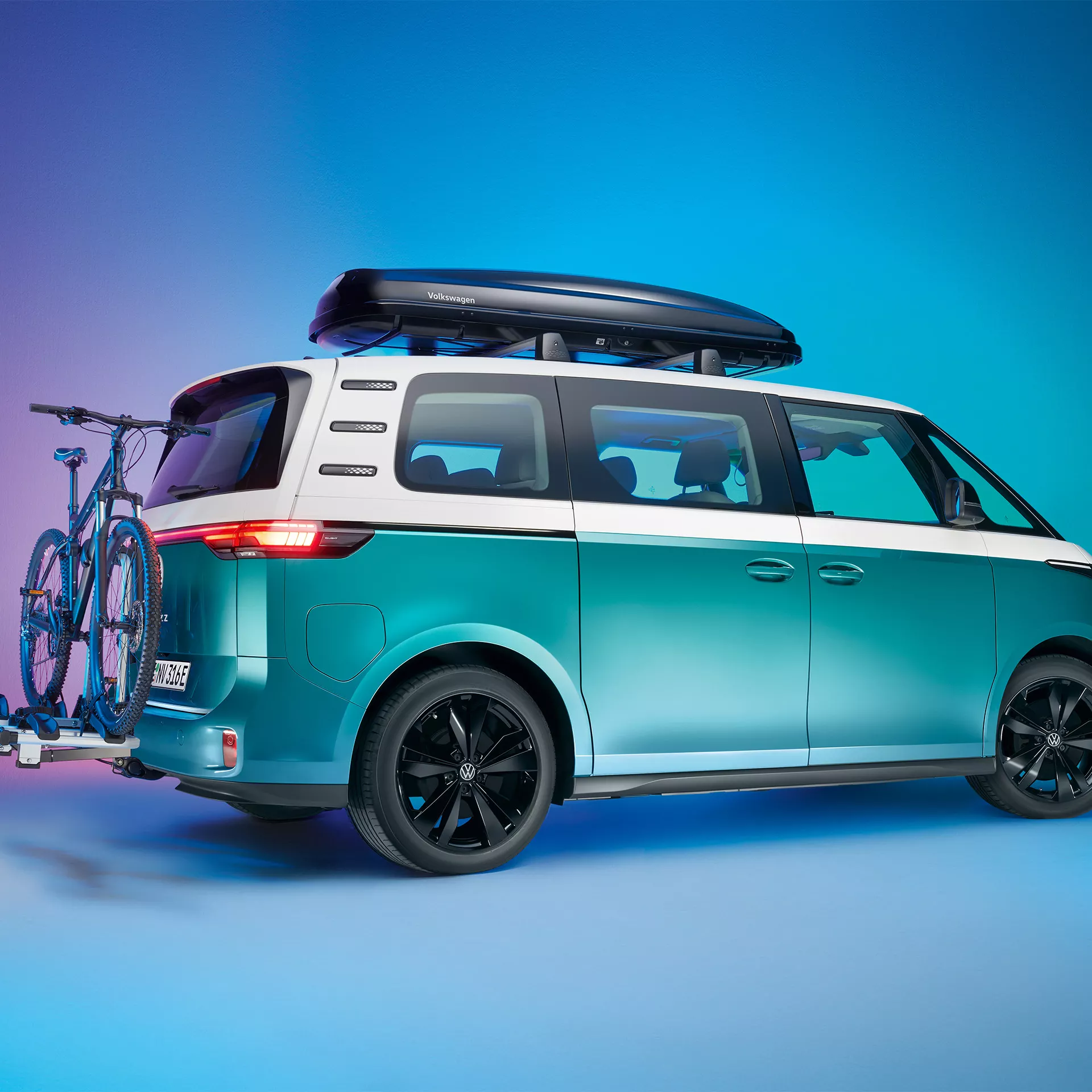 Electric Camper Van Volkswagen Id Buzz Van VW Review 2025 Range