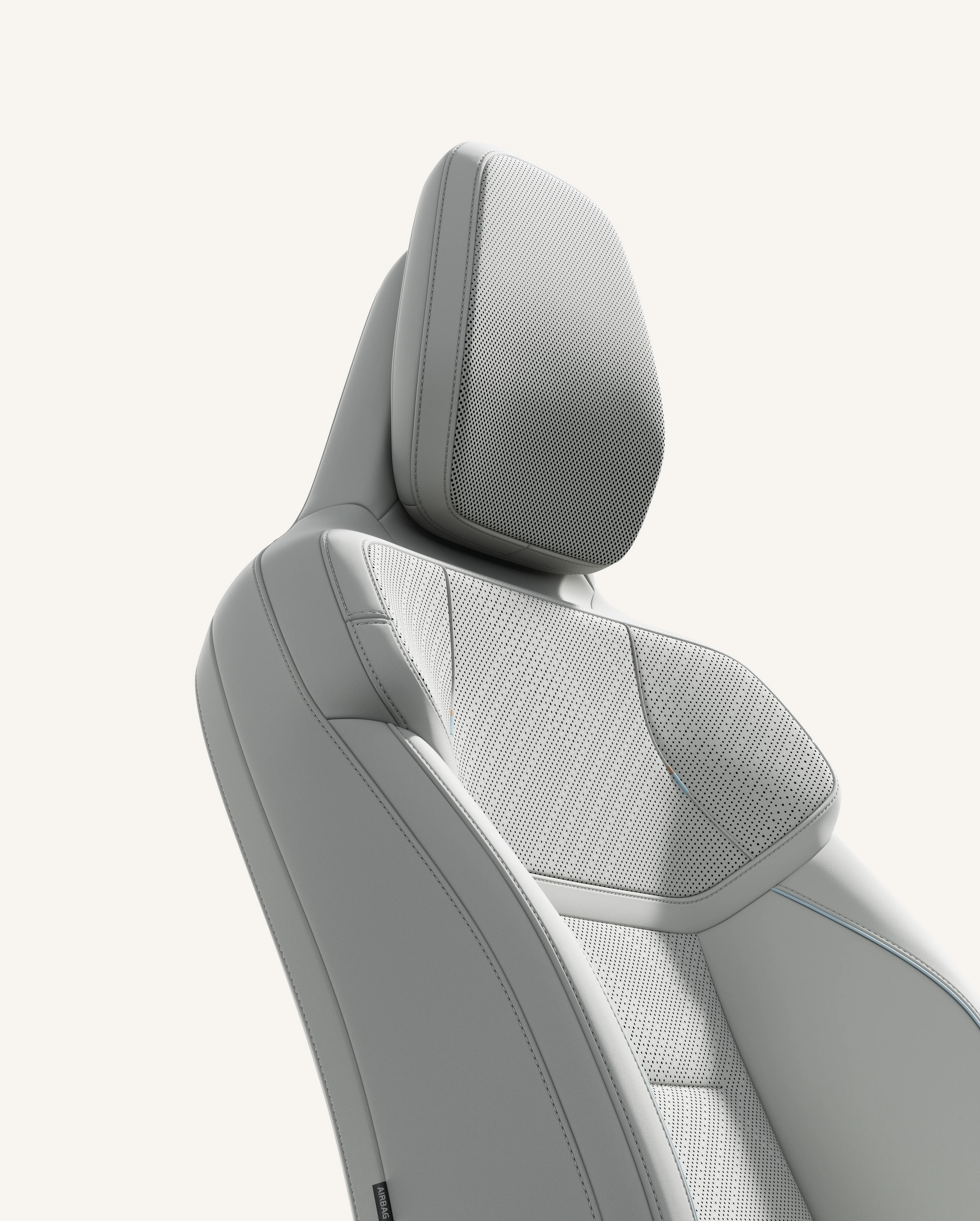 Ergonomic front seats