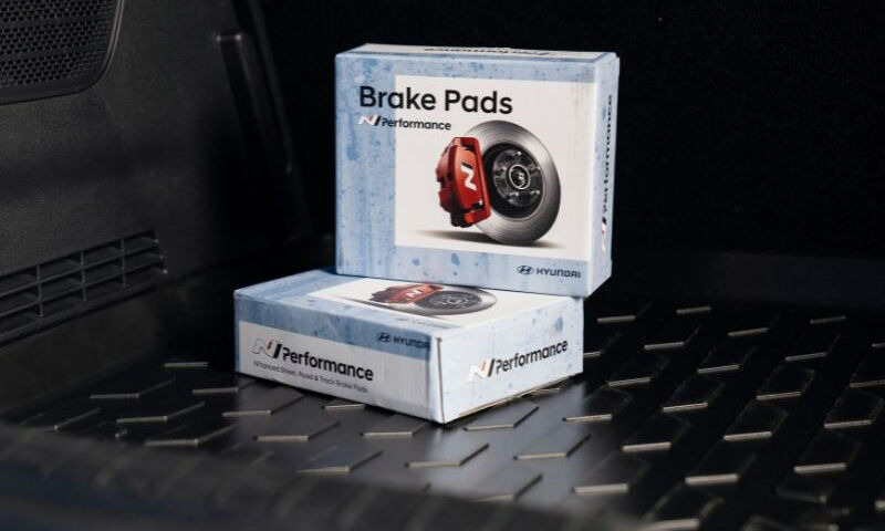 N Performance rear brake pads