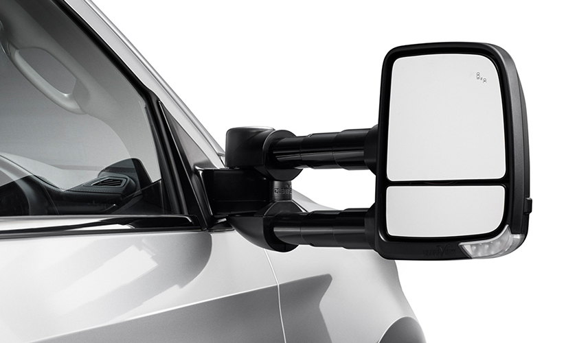 Clearview Next Gen Towing Mirrors - Manual Fold - Black