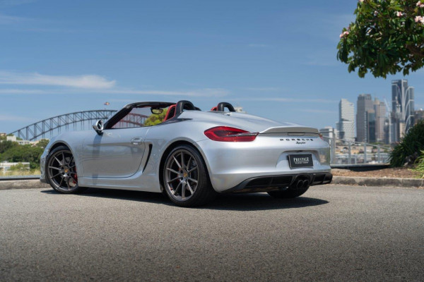 2016 Porsche Boxster Spyder Convertible Image 2