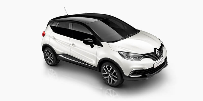 Pearl White and Diamond Black