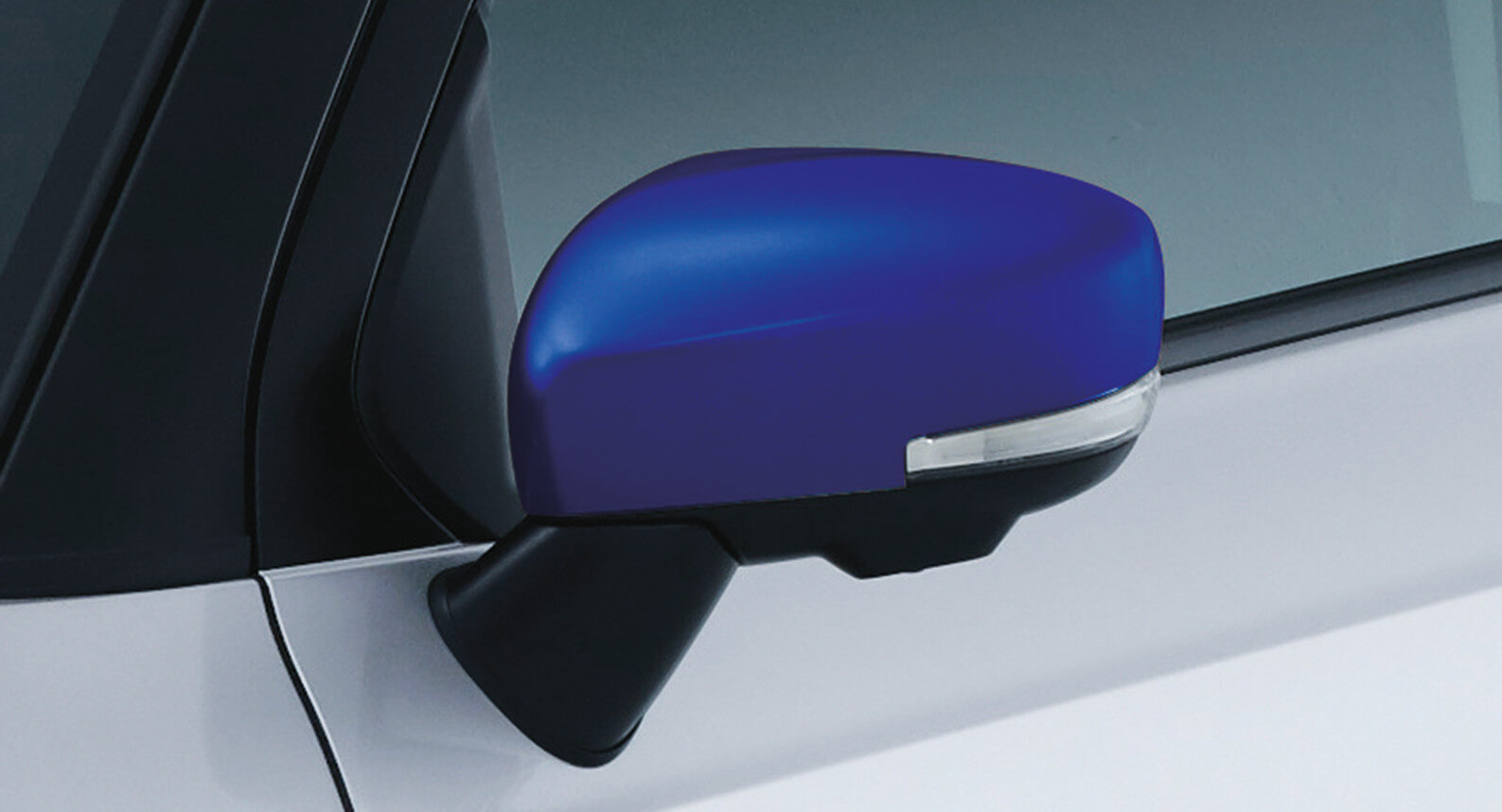 Ignis - Door Mirror Cover, Blue