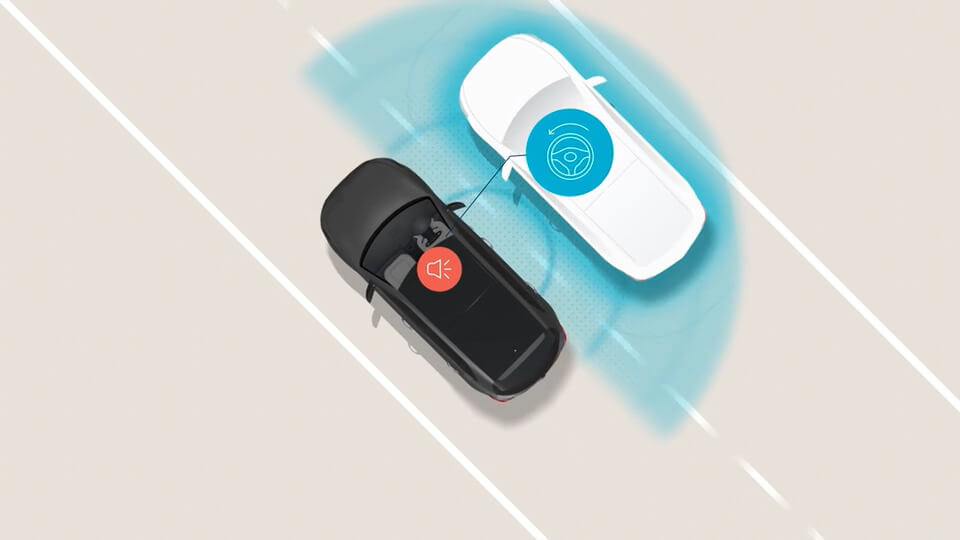 Blind-Spot Collision Avoidance-Assist (BCA) Image