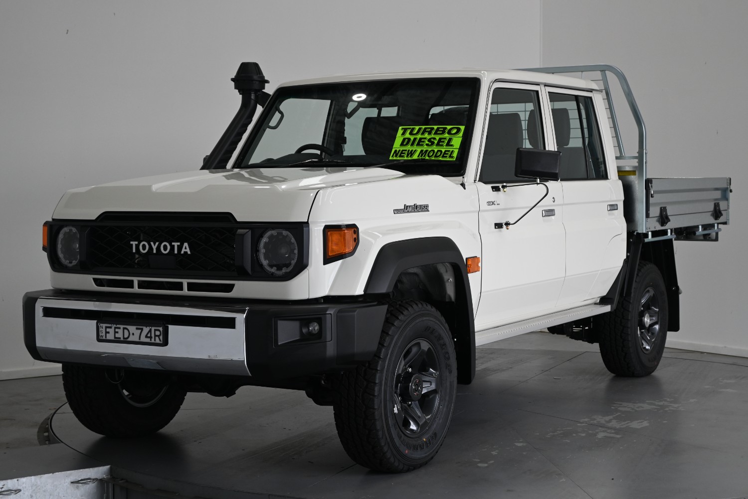 Used 2023 Toyota LandCruiser 70 LC Military GXL 2.8L T DualChassis001 # ...