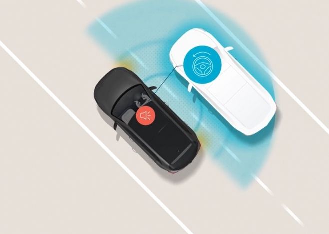 Blind-Spot Collision-Avoidance Assist (BCA) Image