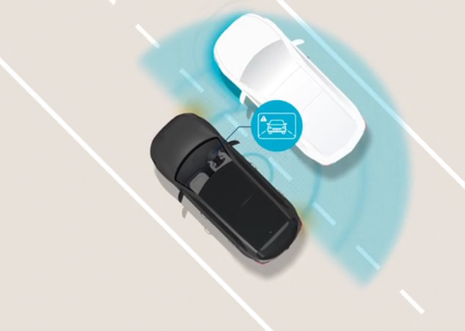 Blind-Spot View Monitor (BVM) Image