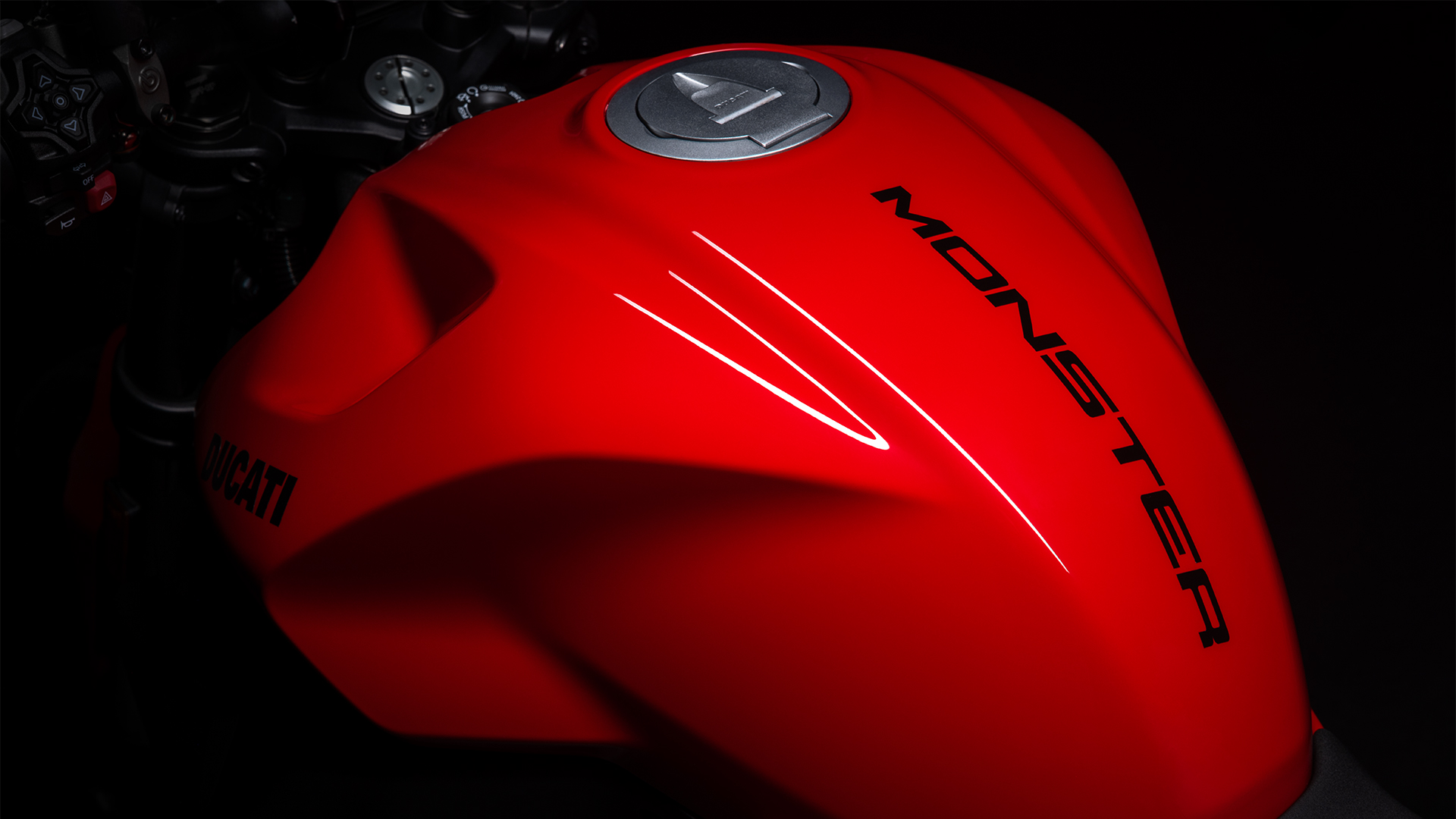 New Ducati Monster, Monster Plus Image