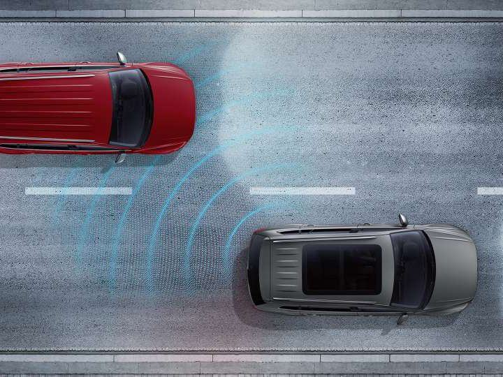 It feels good to know it's got your back. Driver Assistance package Image