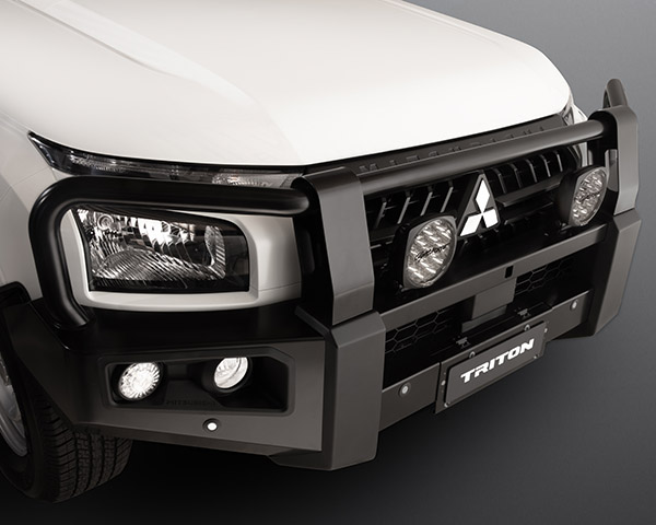 Front Protection Bar - Steel suits models with LED Headlamps