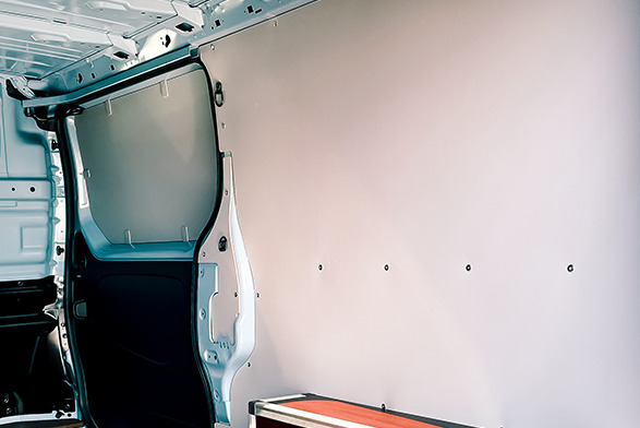 Heavy duty wooden side panels - 2 sliding doors