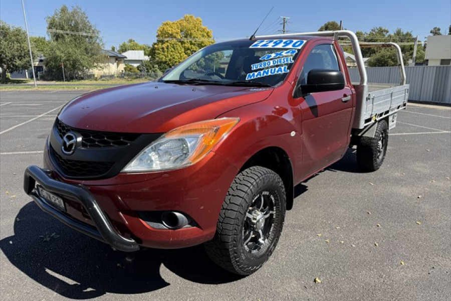 2012 Mazda BT-50 UP XT Single Cab Chassis Image 11