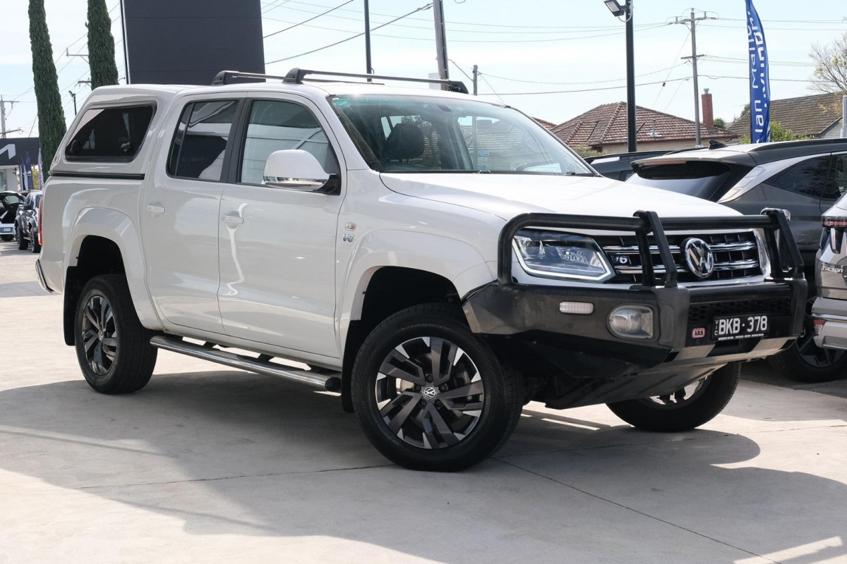 2020 Volkswagen Amarok 2H TDI580 Highline Black Ute