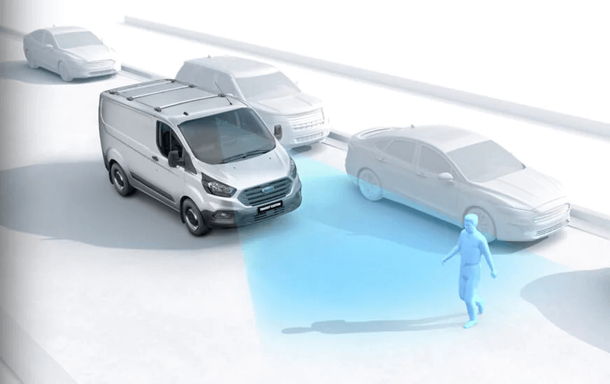 Autonomous Emergency Braking (AEB) with Pedestrian Detection Image