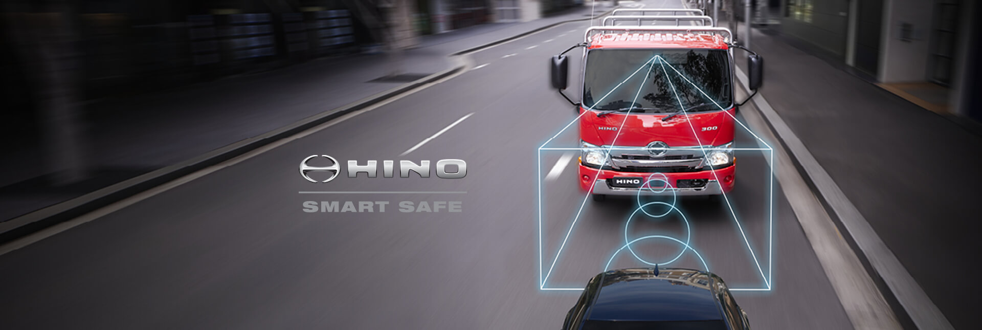 HINO SMARTSAFE COMES STANDARD WITH THE HINO 300 SERIES Image