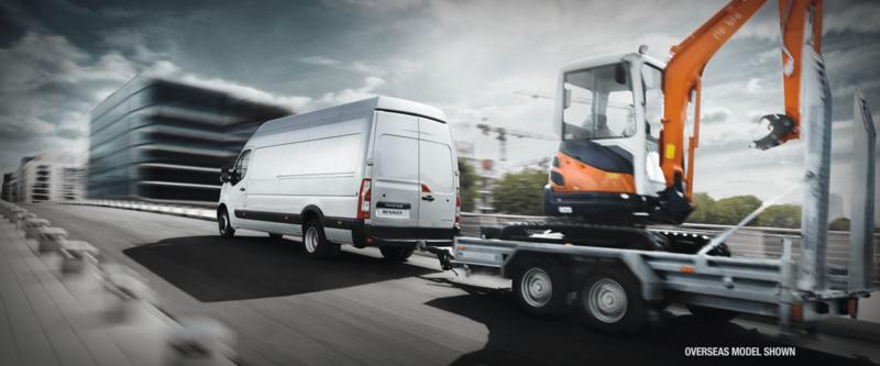 Master Van Huge Towing Capacity