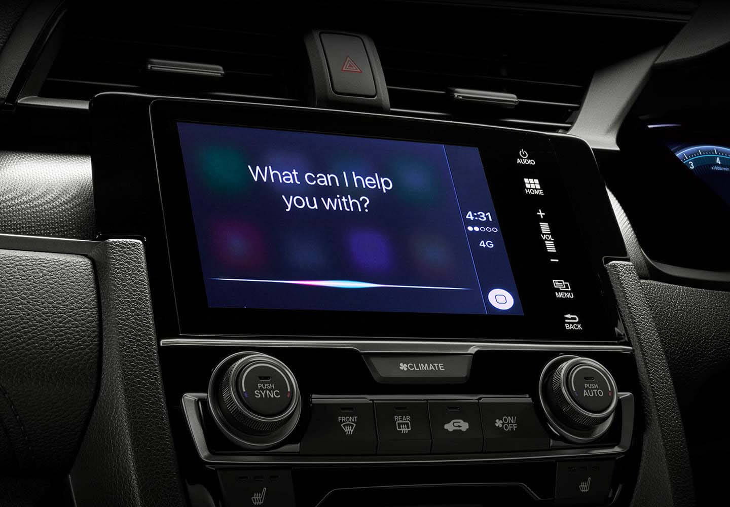 Civic Sedan 7-inch Display