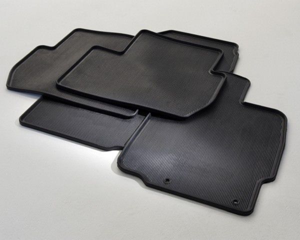 Rubber mat set - front and rear M/T