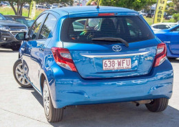 2015 Toyota Yaris NCP130R MY15 Ascent Hatchback