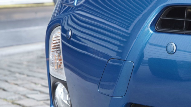 <img src="Front and Rear Park Assist (sold separately). Front Park Assist shown.