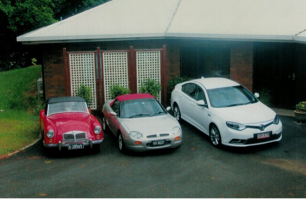 Diane and Les Parry's MG stable grows