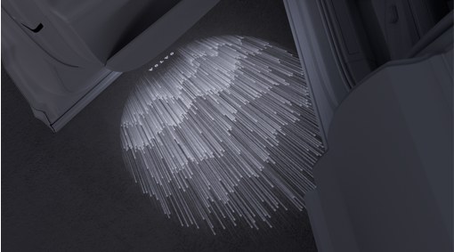 Door projection light