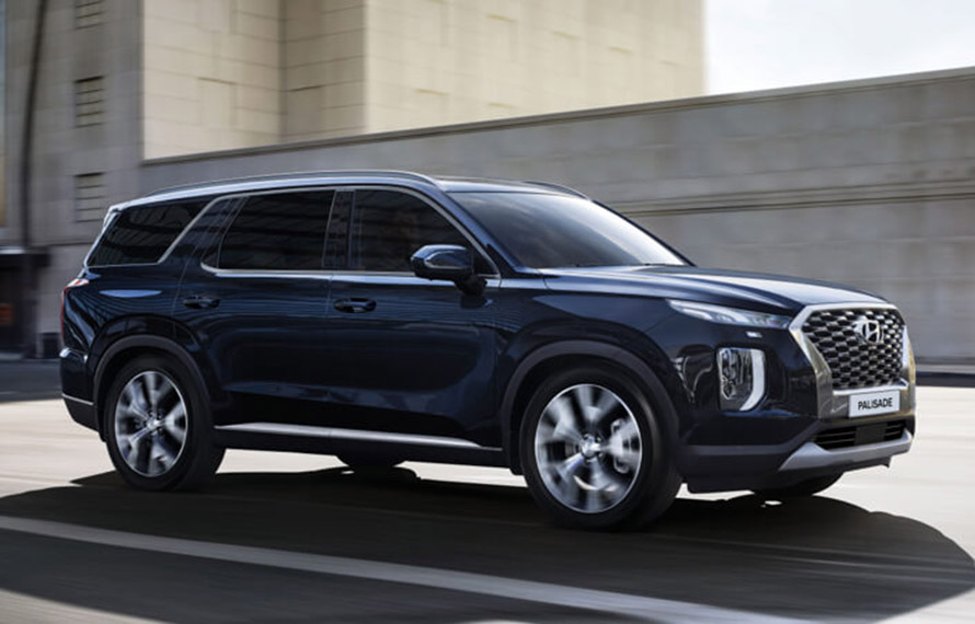 Palisade 8-speed automatic transmission.