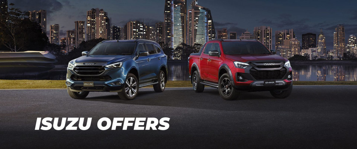 Our latest Isuzu Specials in Hervey Bay Bay City Isuzu UTE