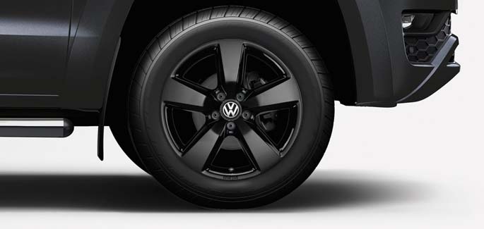 Black Aragonit alloy wheel