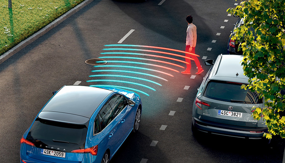Scala Front Assist with Predictive Pedestrian Protection